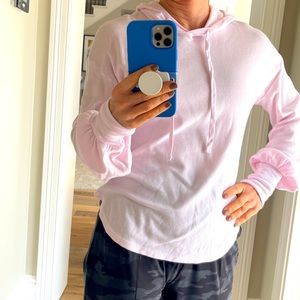 LA Made cotton lightweight hoodie